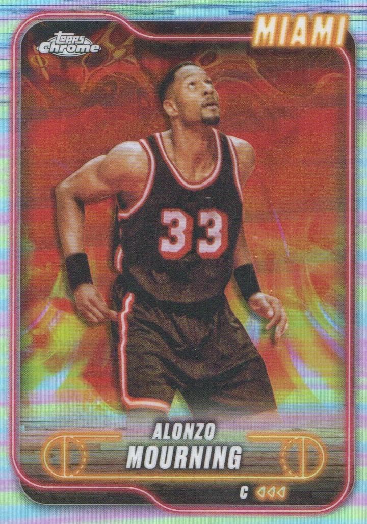 Alonzo Mourning 2024 topps Topps Chrome