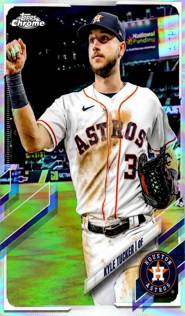 Kyle Tucker 2021 topps Topps Chrome
