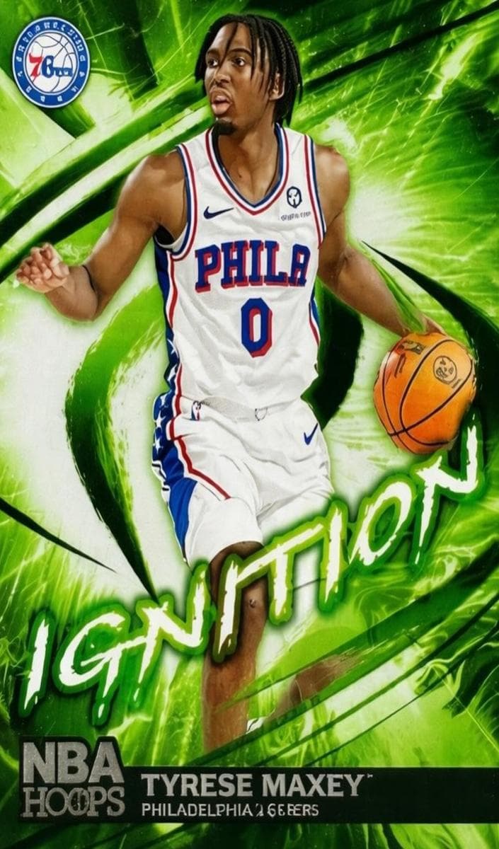 Tyrese Maxey 2024 panini Hoops