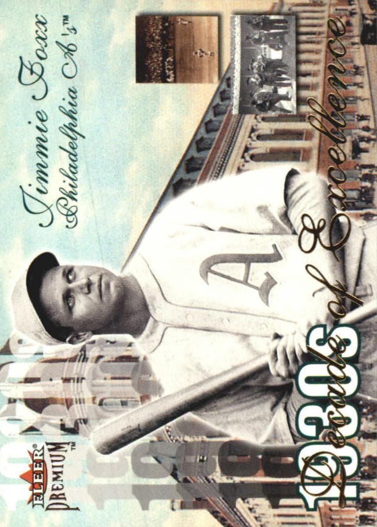 Jimmie Foxx 2001 fleer