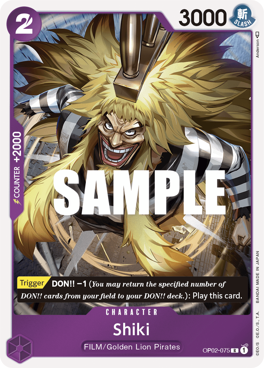 Shiki 2023 One Piece