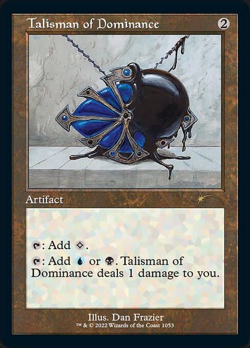 Talisman of Dominance 2019 Magic: The Gathering Secret Lair Drop