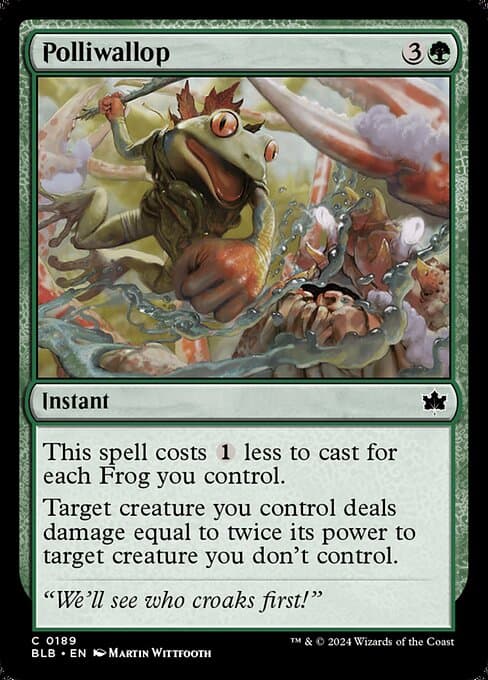 Polliwallop 2024 Magic: The Gathering Bloomburrow