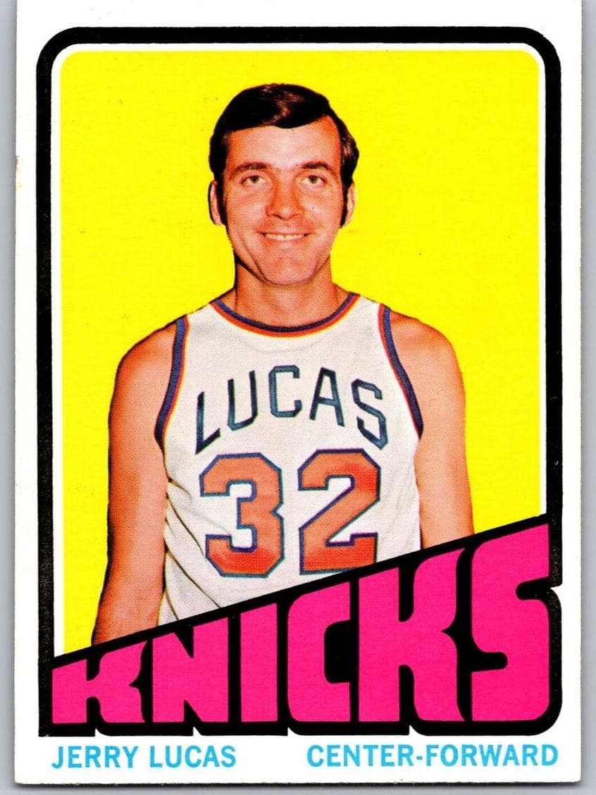 Jerry Lucas 1972 topps Topps