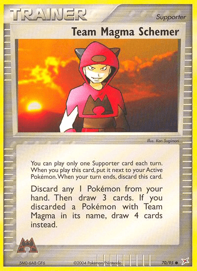 Team Magma Schemer #72