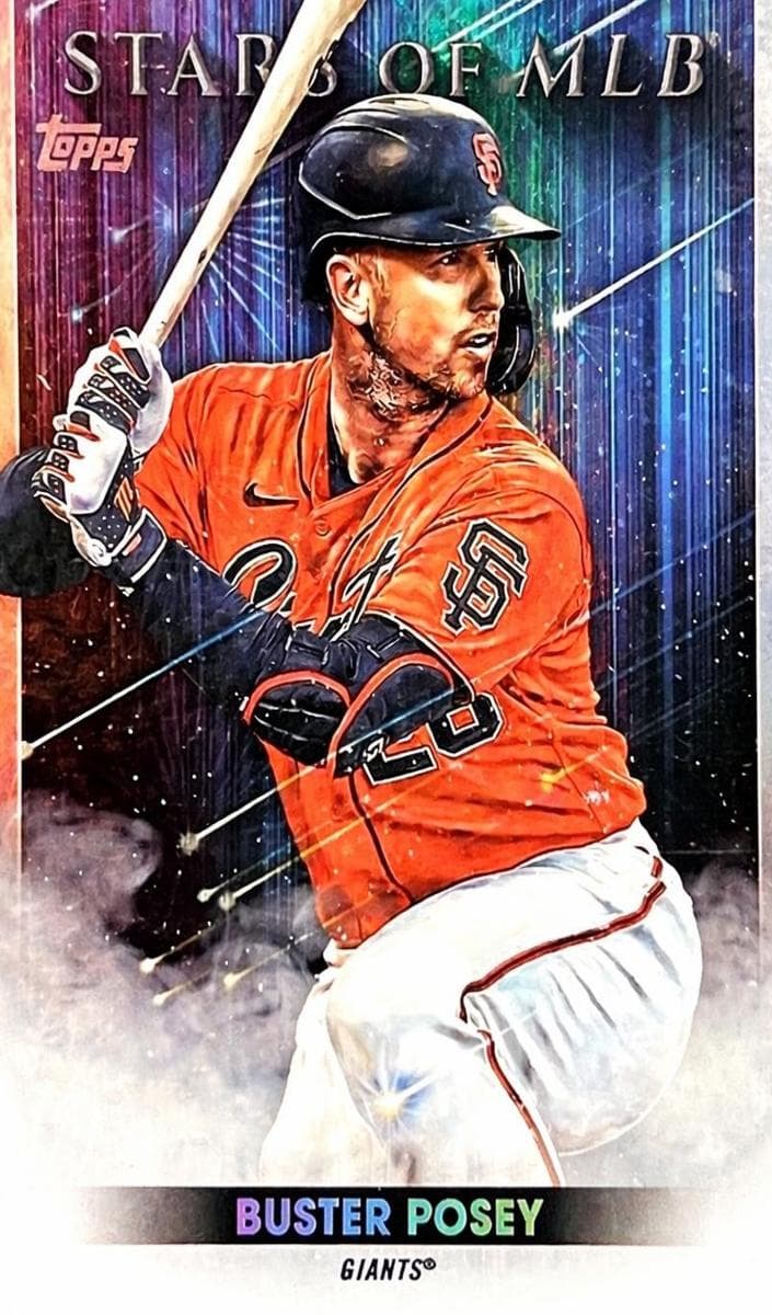 Buster Posey trading card