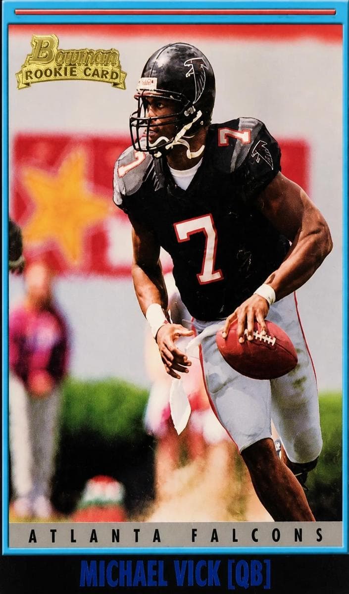 Michael Vick 2001 bowman