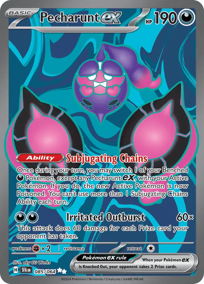 Pecharunt ex 2024 Pokemon
