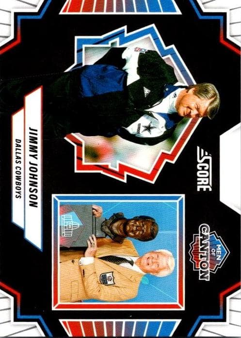 Jimmy Johnson trading card