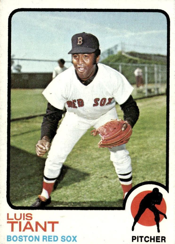 Luis Tiant 1973 topps Topps