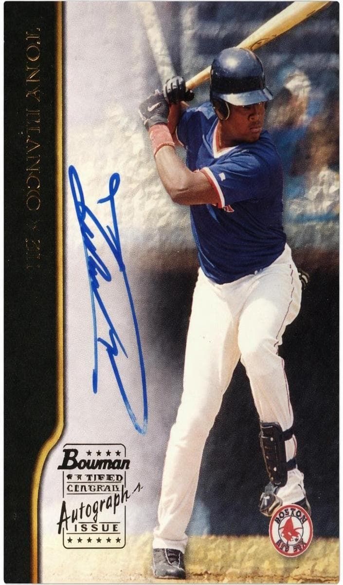 Tony Blanco 2002 bowman Bowman