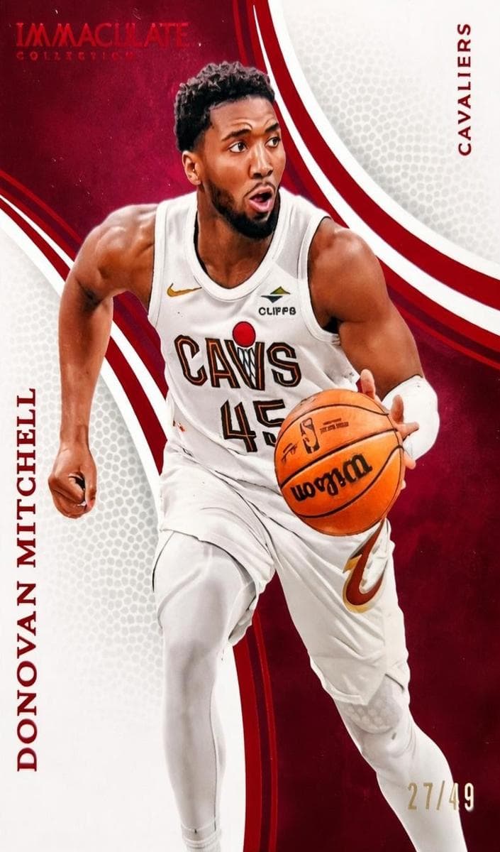 Donovan Mitchell 2024 panini Panini Immaculate Collection