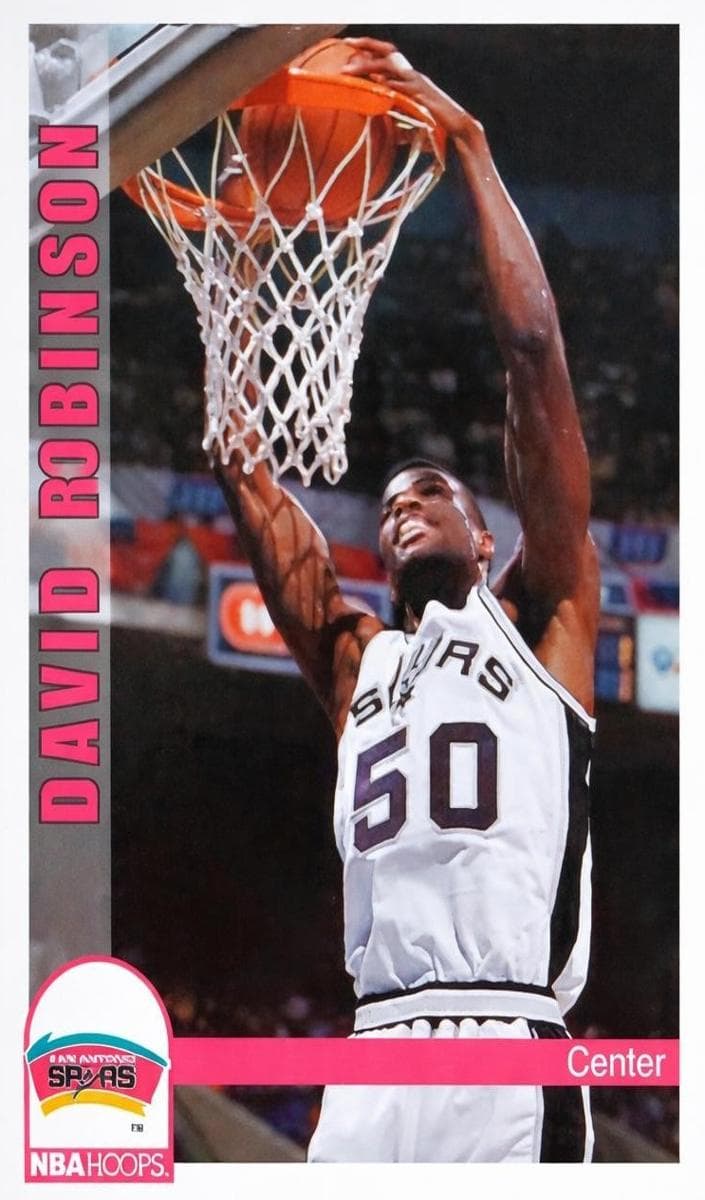 David Robinson 1992 panini Hoops