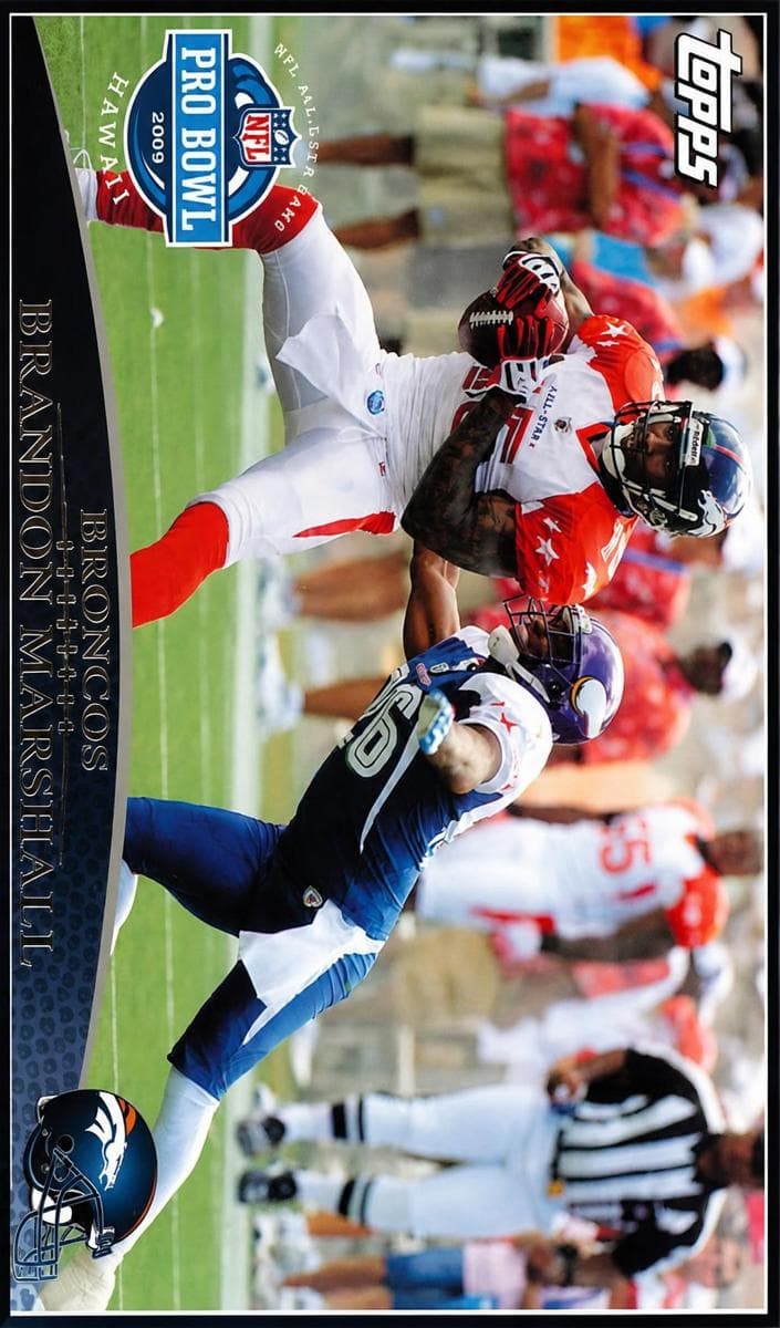 Brandon Marshall trading card
