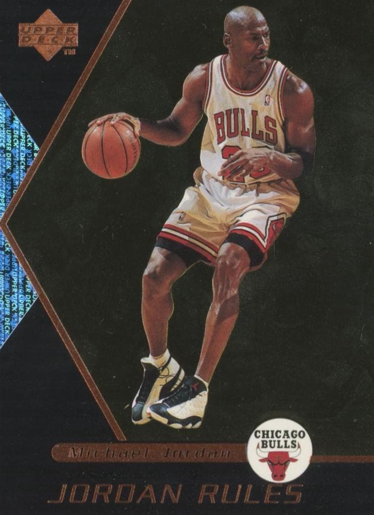 Michael Jordan 1998 upper-deck Ovation