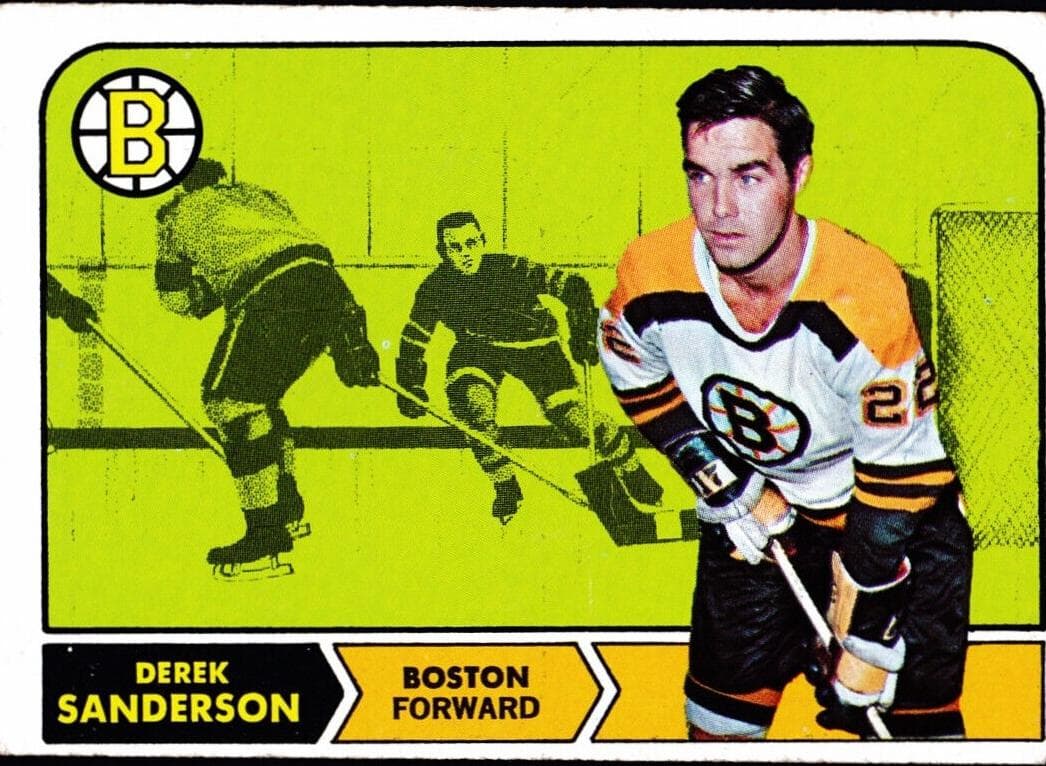 Derek Sanderson 1968 topps Topps