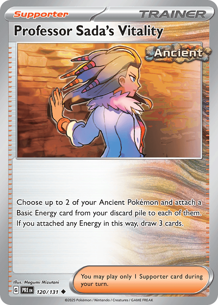 Professor Sada's Vitality 2025 Pokemon