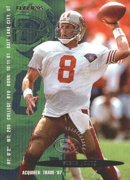 Steve Young 1995 fleer