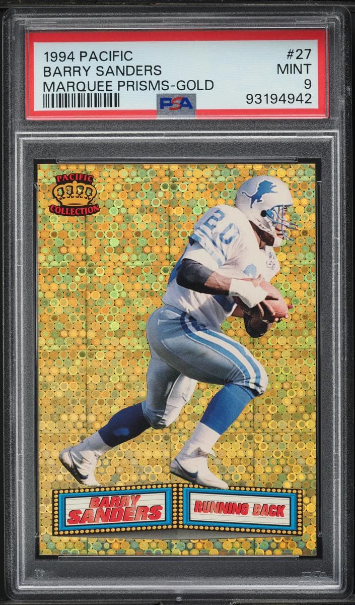 Barry Sanders 1994 unknown