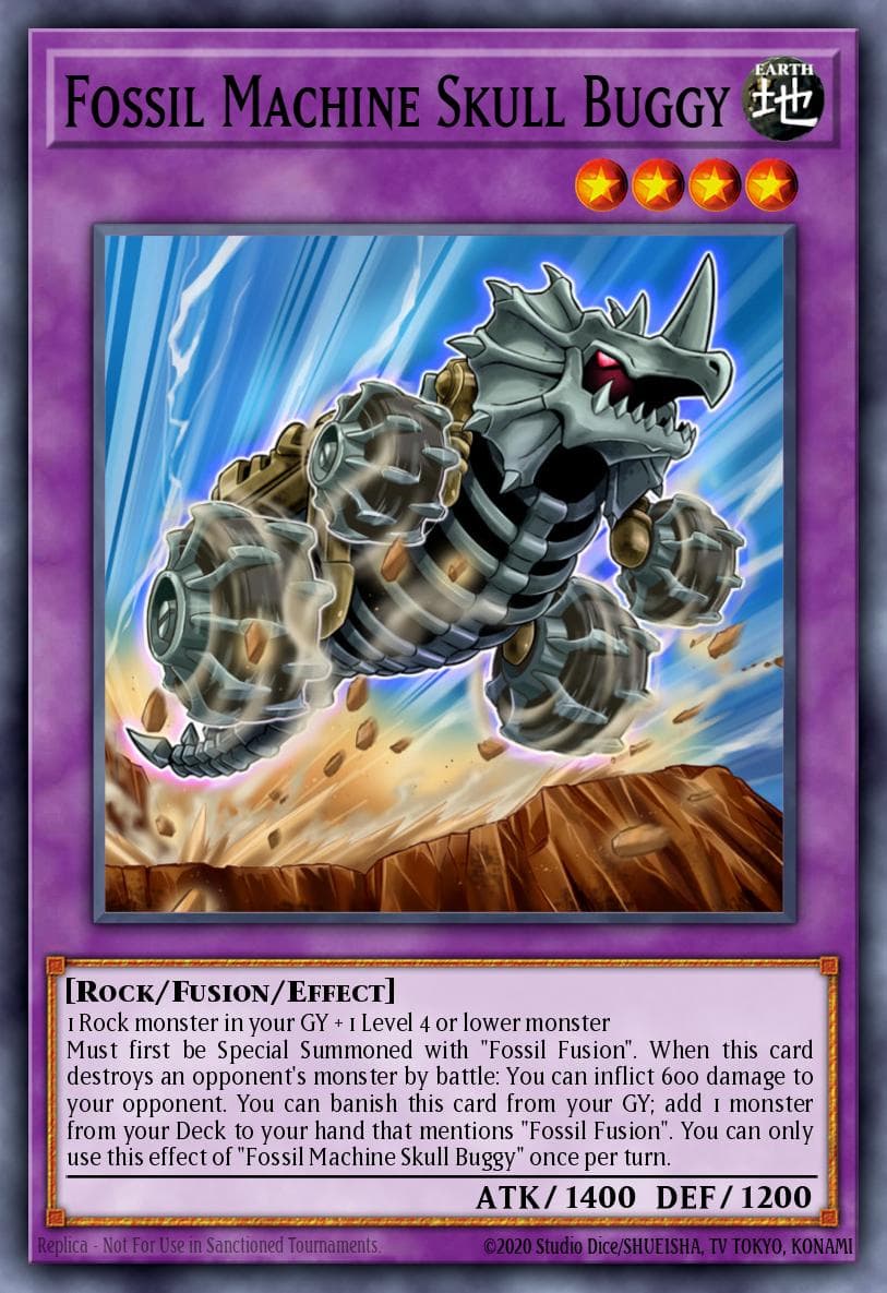 Fossil Machine Skull Buggy 2024 Yu-Gi-Oh! Speed Duel GX: Midterm Destruction