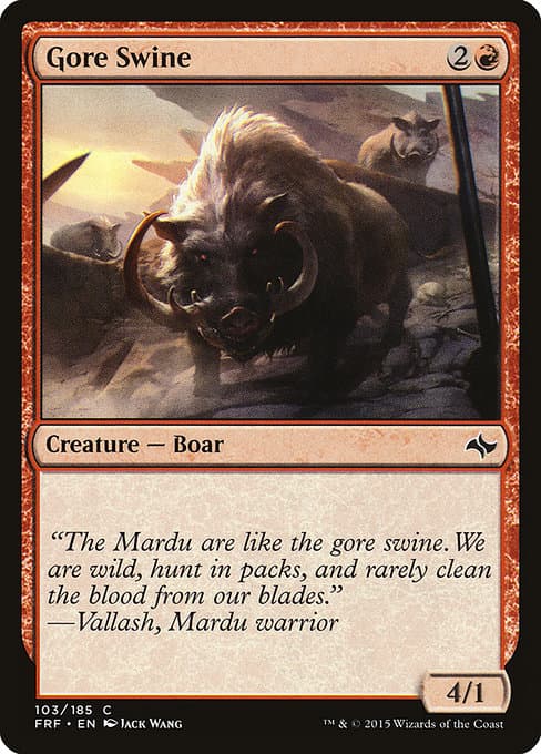 Gore Swine #103