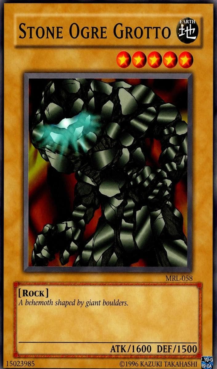 Stone Ogre Grotto 2002 Yu-Gi-Oh! Magic Ruler