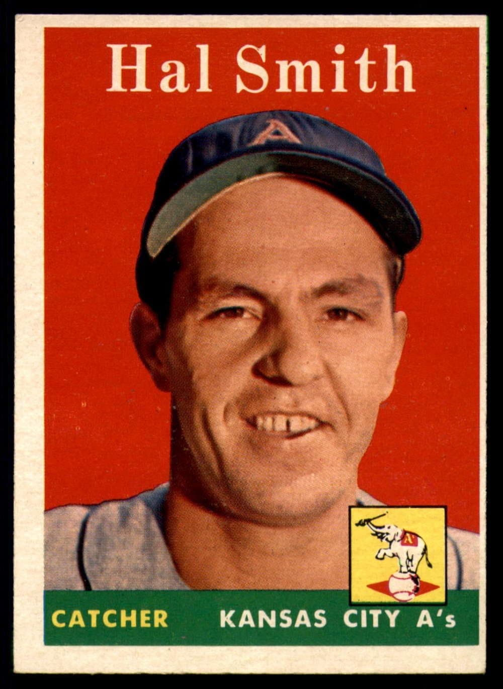 Hal Smith 1958 topps Topps