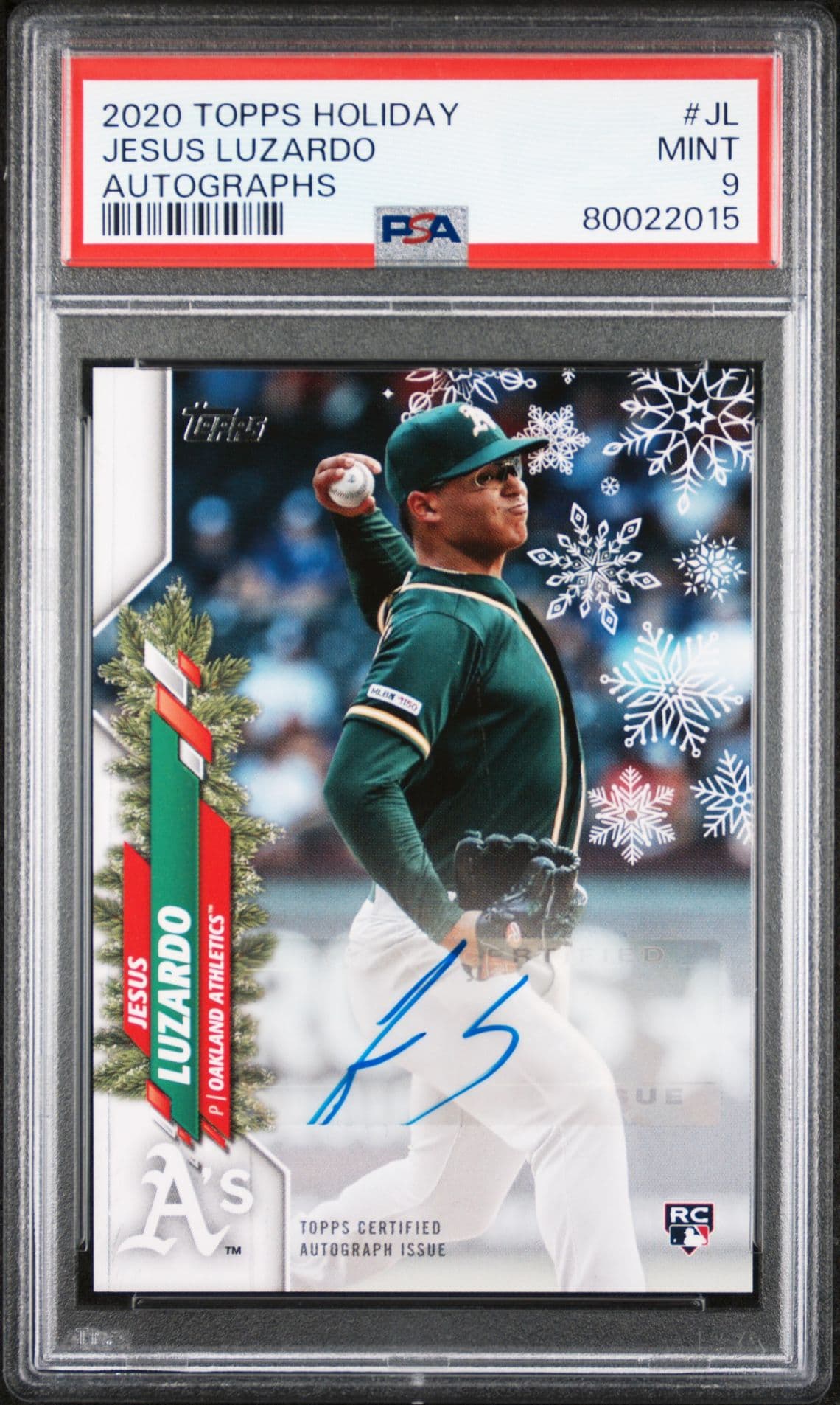 Jesus Luzardo 2020 topps