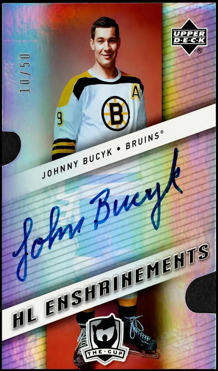 Johnny Bucyk 2006 upper-deck The Cup
