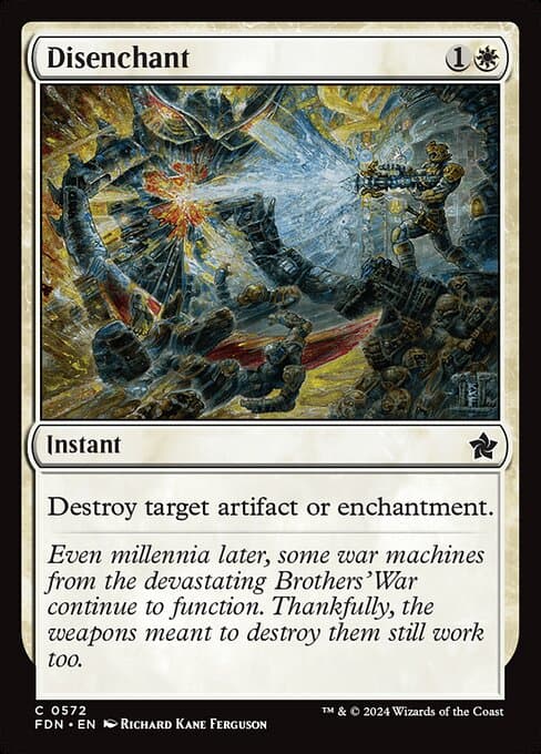 Disenchant 1994 Magic: The Gathering Revised