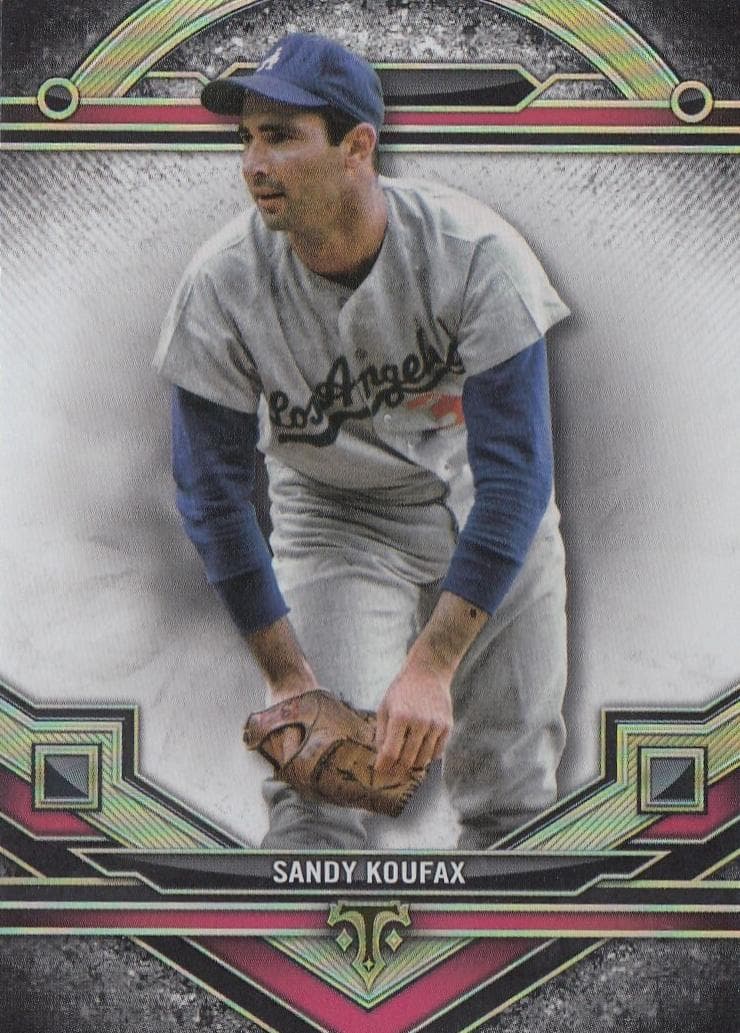 Sandy Koufax trading card