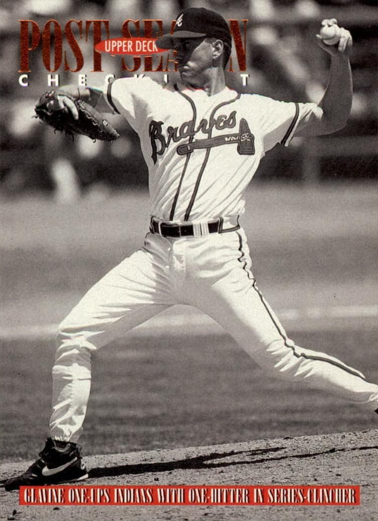 Tom Glavine 1996 upper-deck Upper Deck