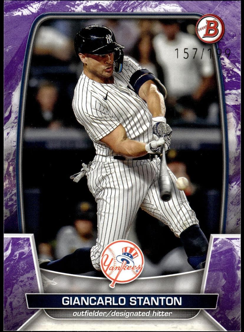 Giancarlo Stanton 2023 bowman Bowman