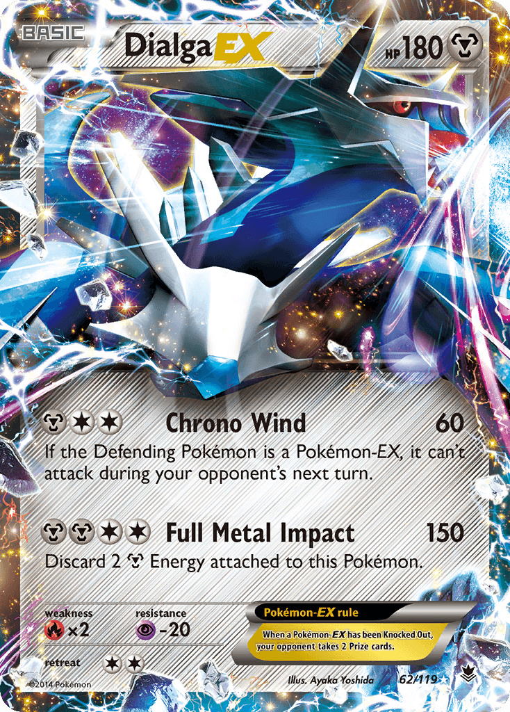 Dialga EX 2014 Pokemon