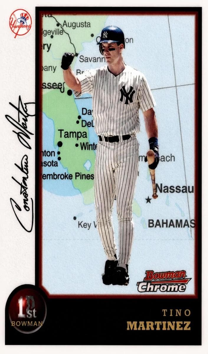 Tino Martinez 1998 bowman