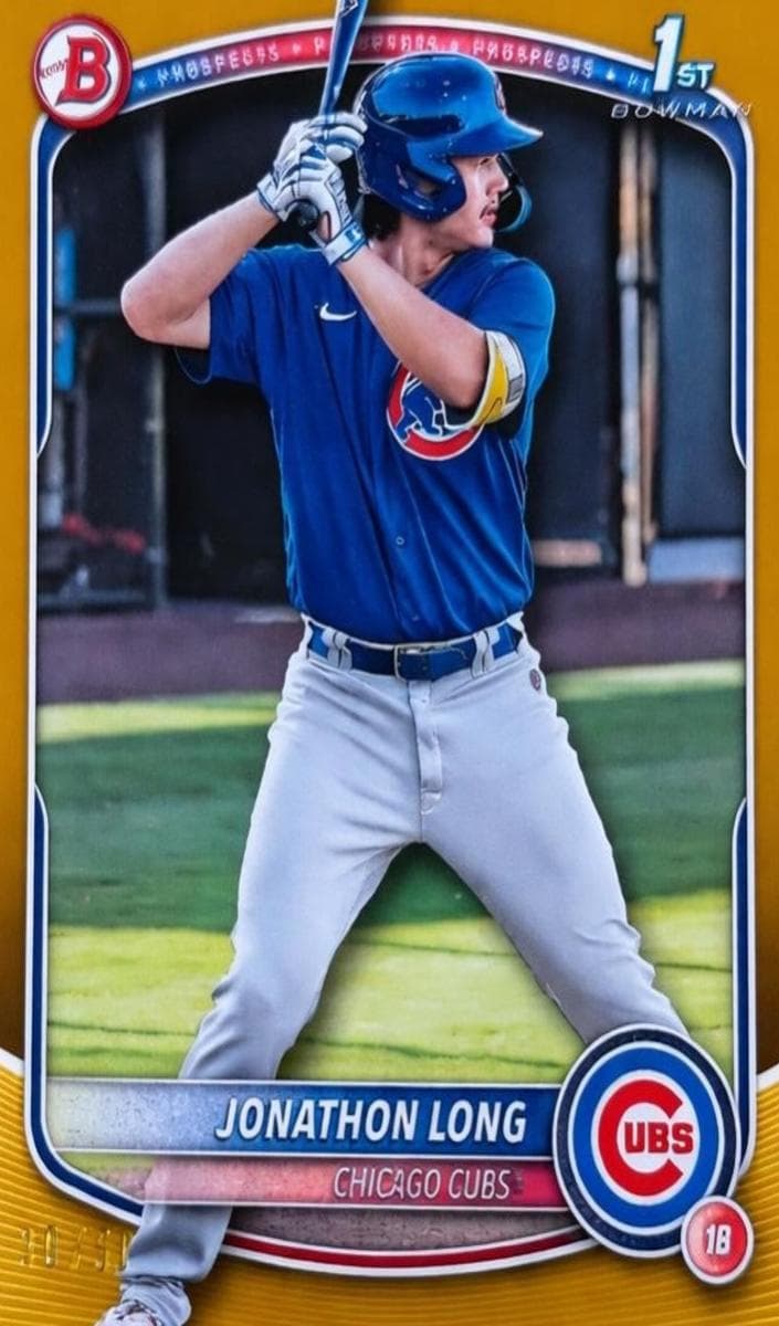 Jonathon Long 2025 bowman Bowman