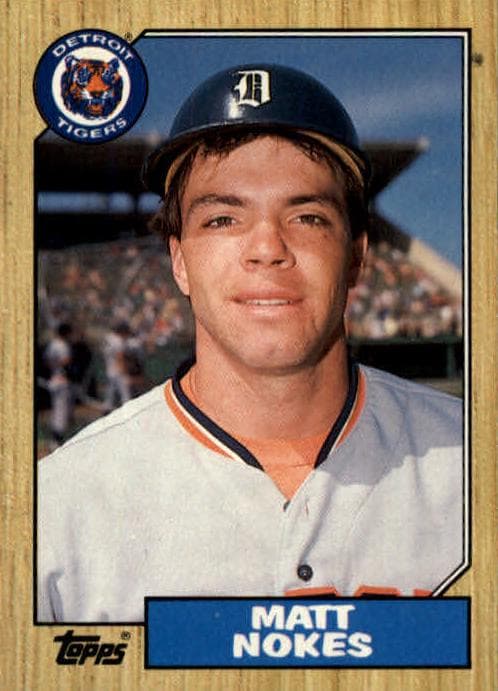 Matt Nokes 1987 topps