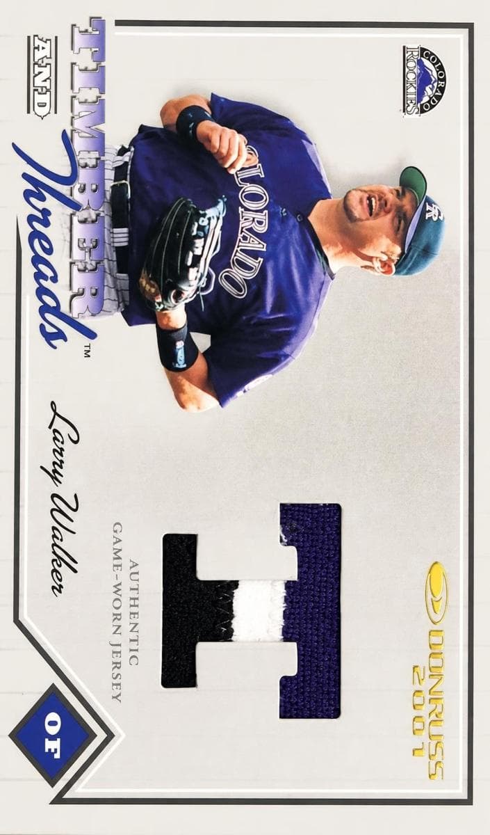 Larry Walker 2003 panini