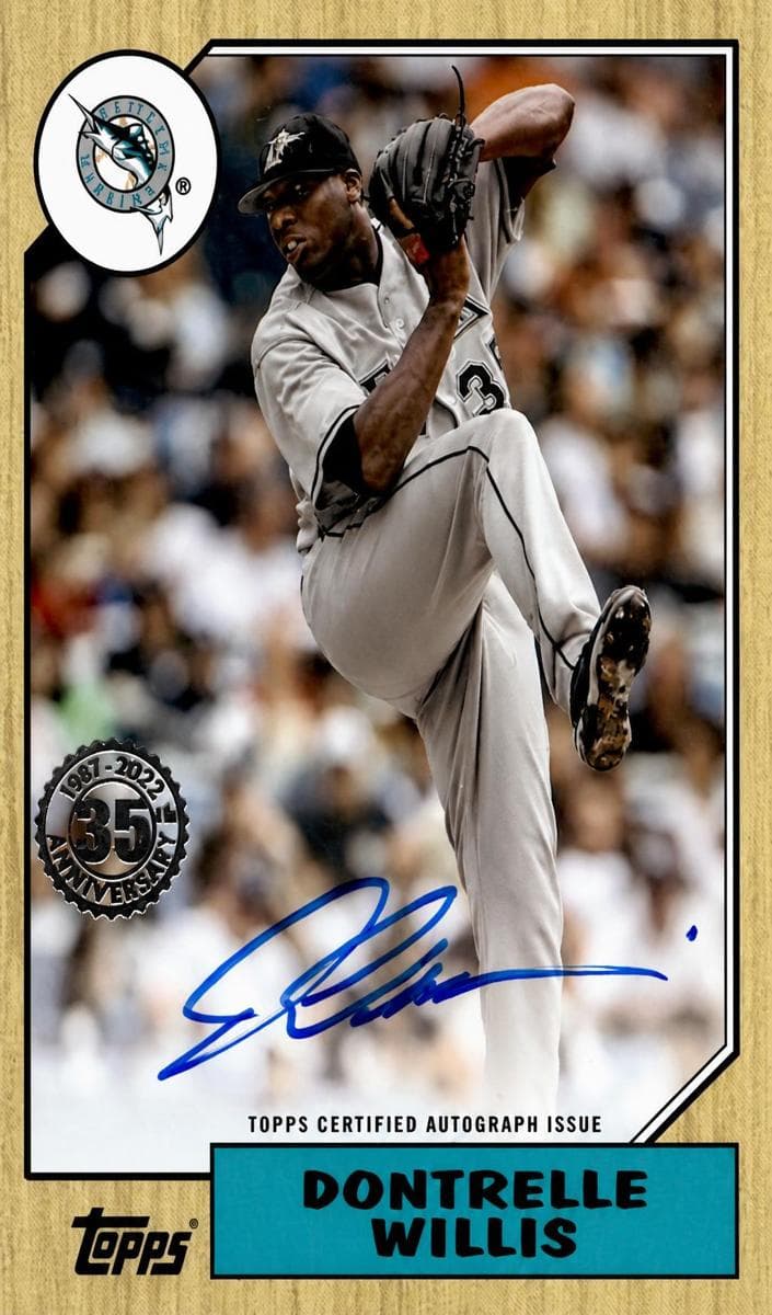 Dontrelle Willis 2022 topps Topps