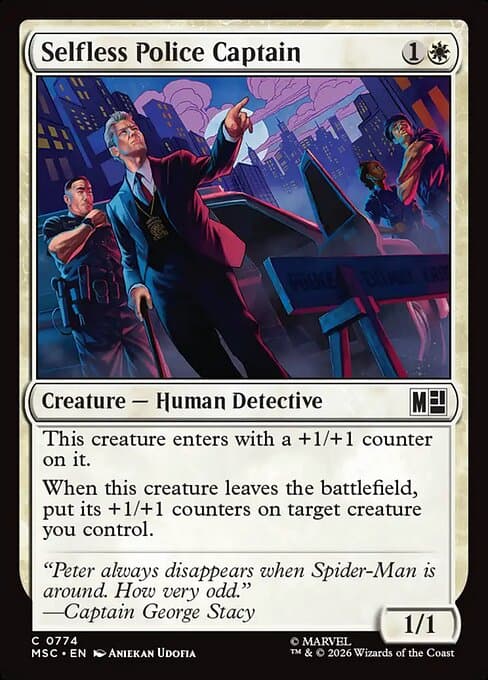 Selfless Police Captain #12