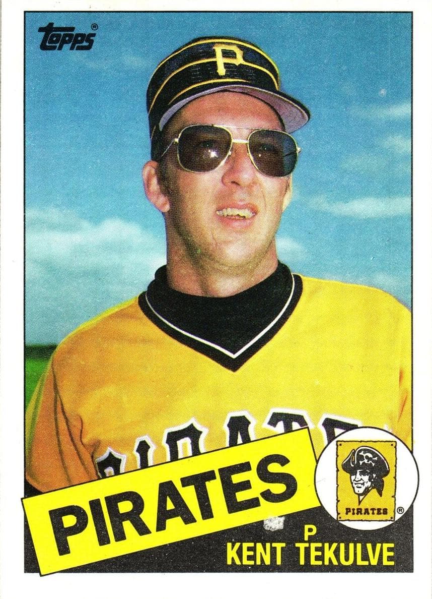 Kent Tekulve trading card