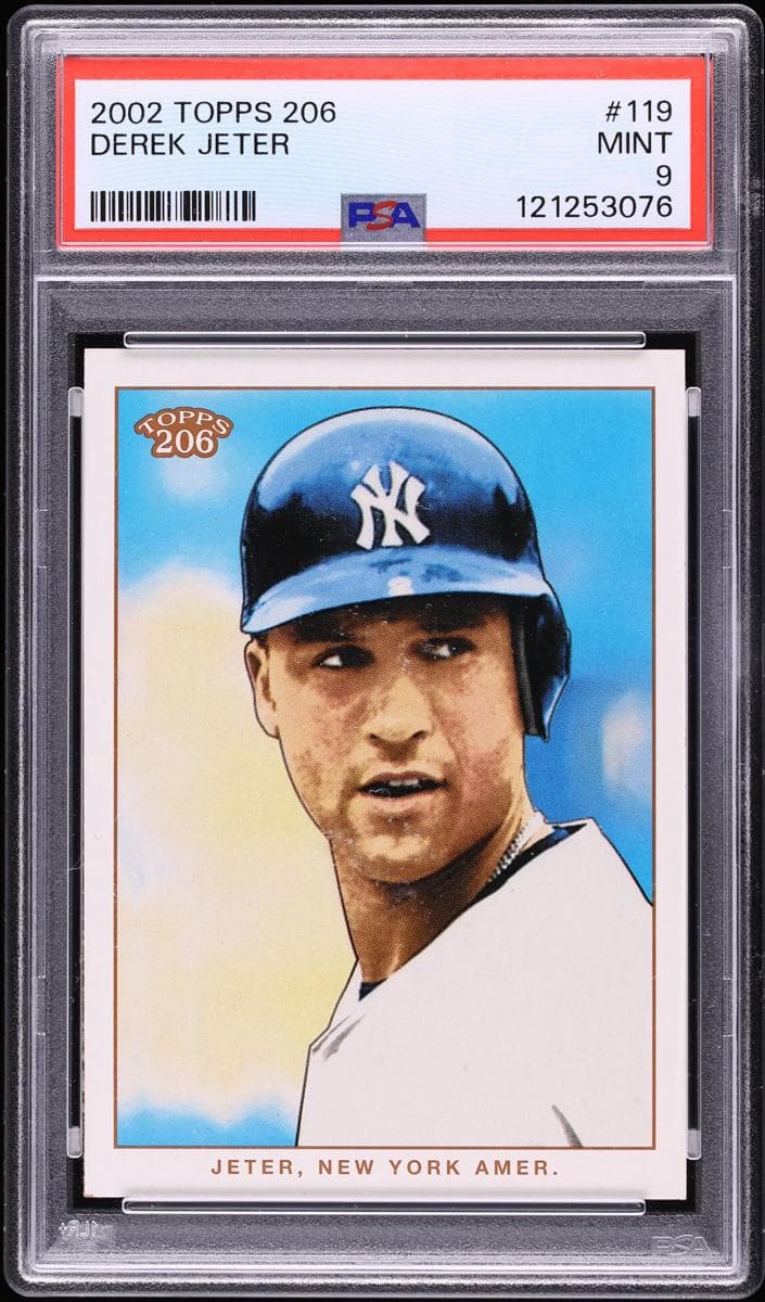 Derek Jeter 2002 topps