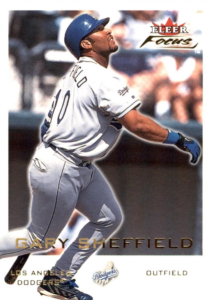 Gary Sheffield 2001 fleer Fleer Focus