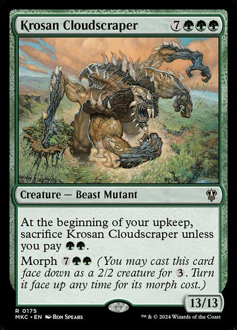 Krosan Cloudscraper 2003 Magic: The Gathering Legions Foil