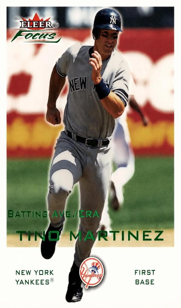 Tino Martinez 2001 fleer Fleer Focus