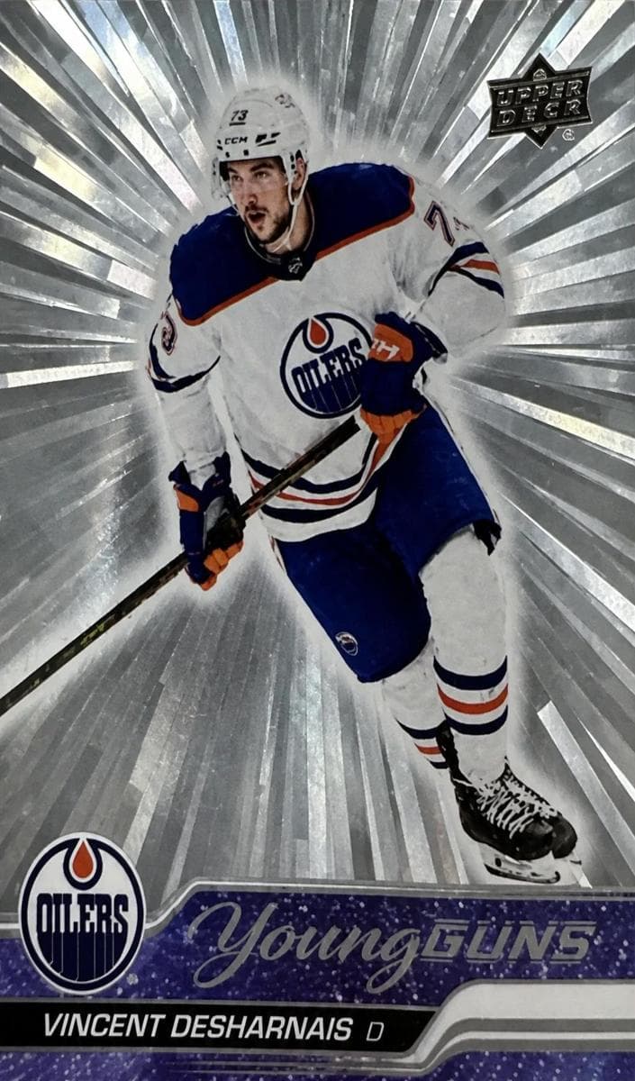 Vincent Desharnais trading card