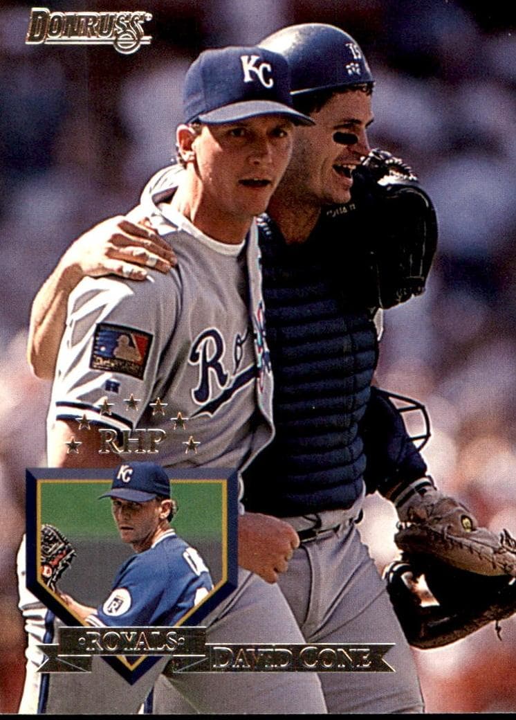 David Cone 1995 panini Donruss