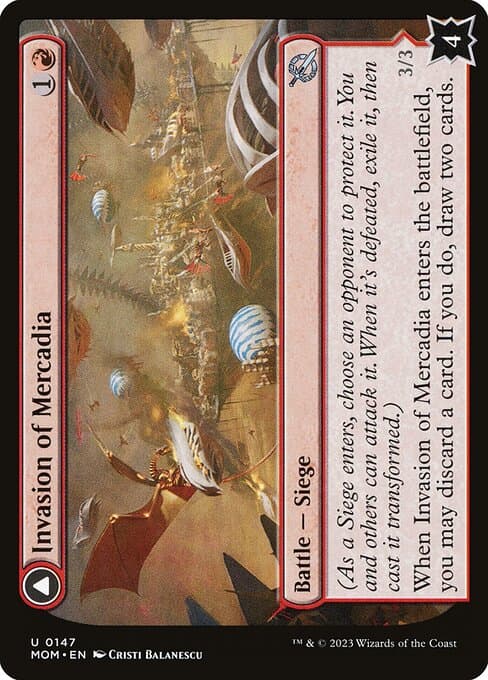 Invasion of Mercadia // Kyren Flamewright #147