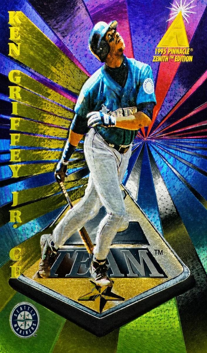Ken Griffey Jr. 1995 leaf Leaf
