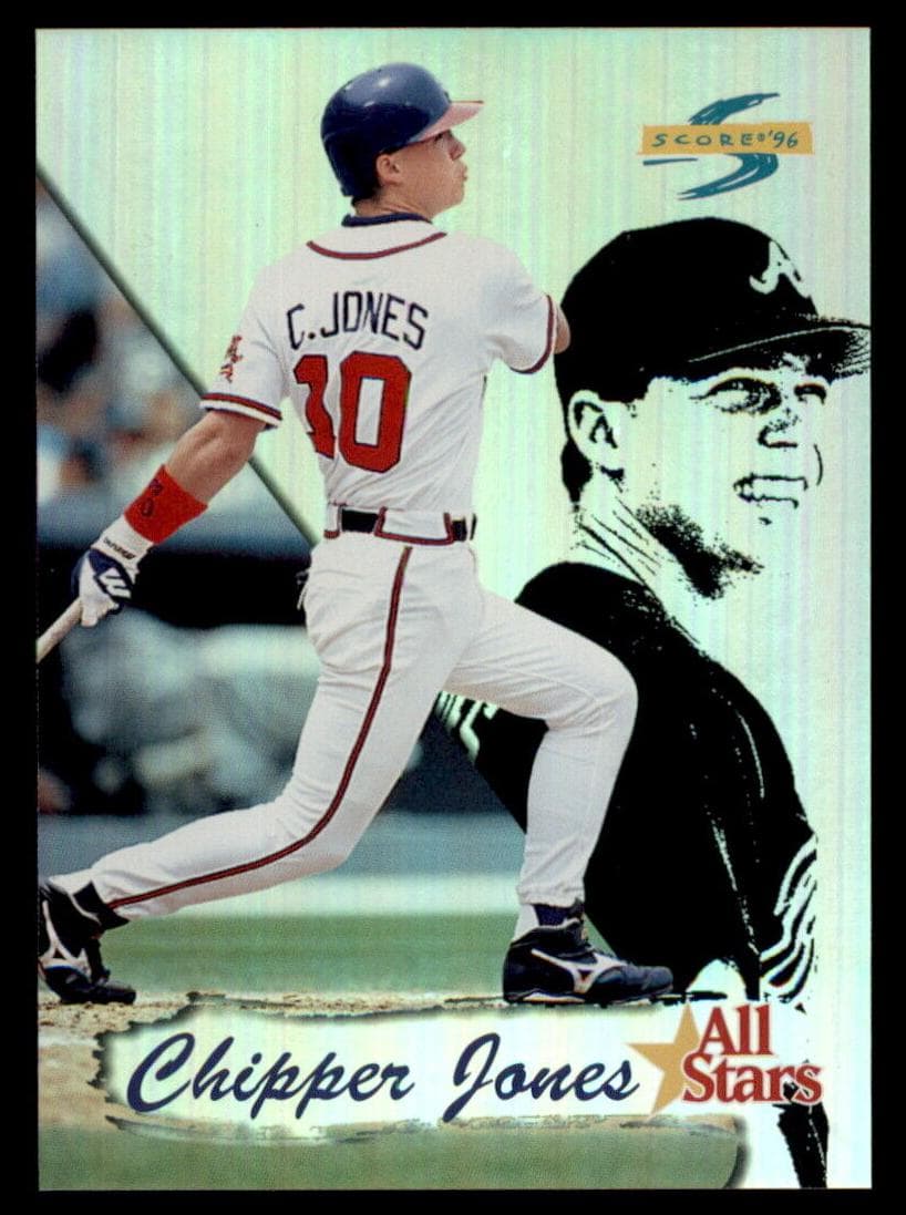 Chipper Jones 1996 panini Score
